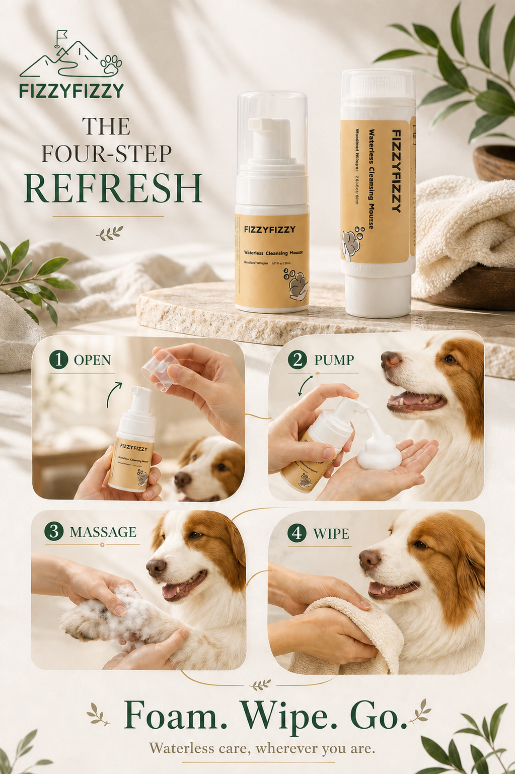 Woodland Whisper Waterless Cleansing Mousse detail image 4